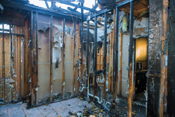 Professional Soot Cleanup technician working in Ironton, OH
